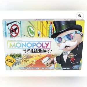 Monopoly for Millennials Board Game Hasbro New Sealed